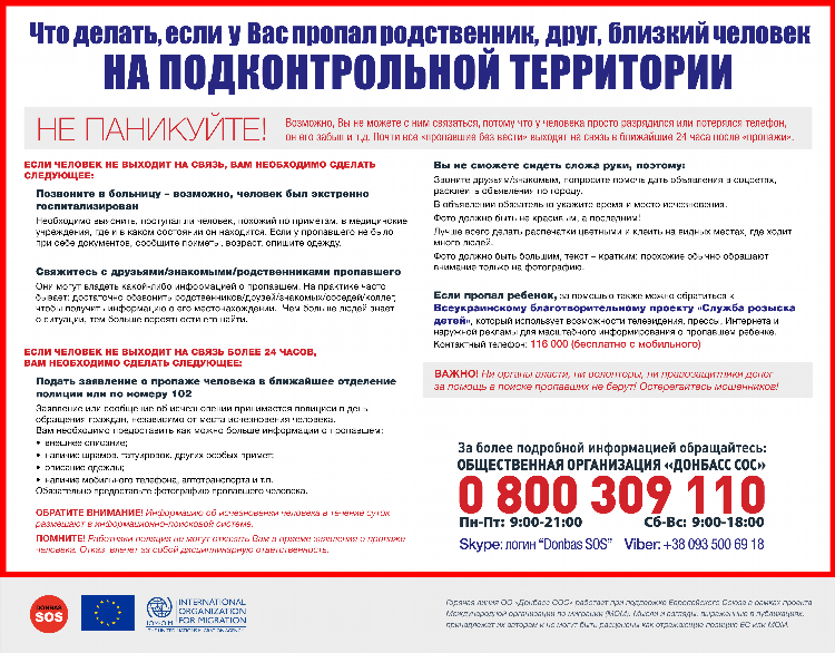 Порядок объявления в розыск